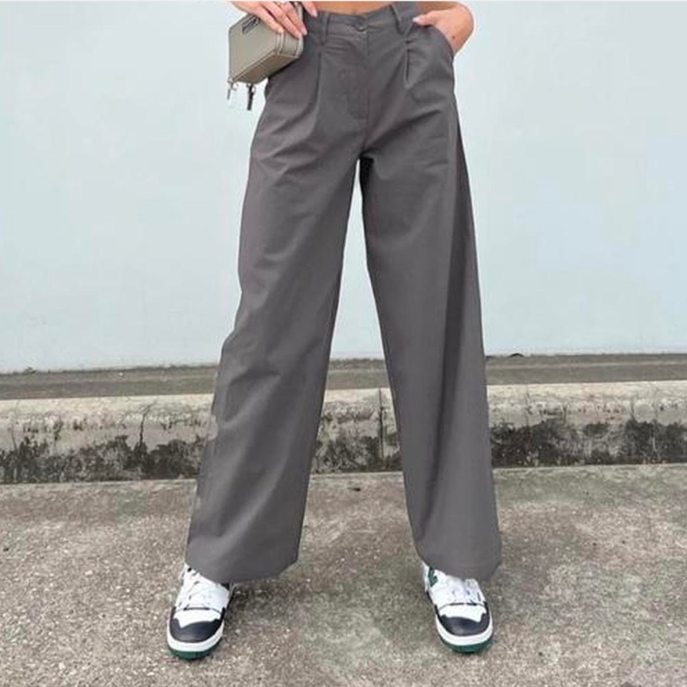 PRINCESS POLLY BETSY GREY PANTS NWOT